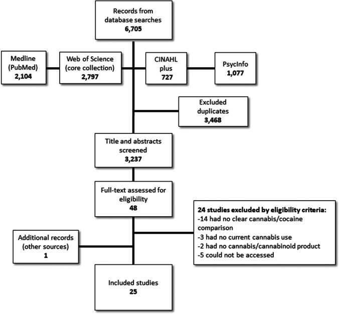 Flowchart of the selection process of studies.