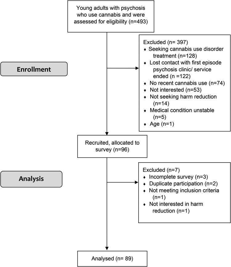 Flow diagram of SPICE recruitment.