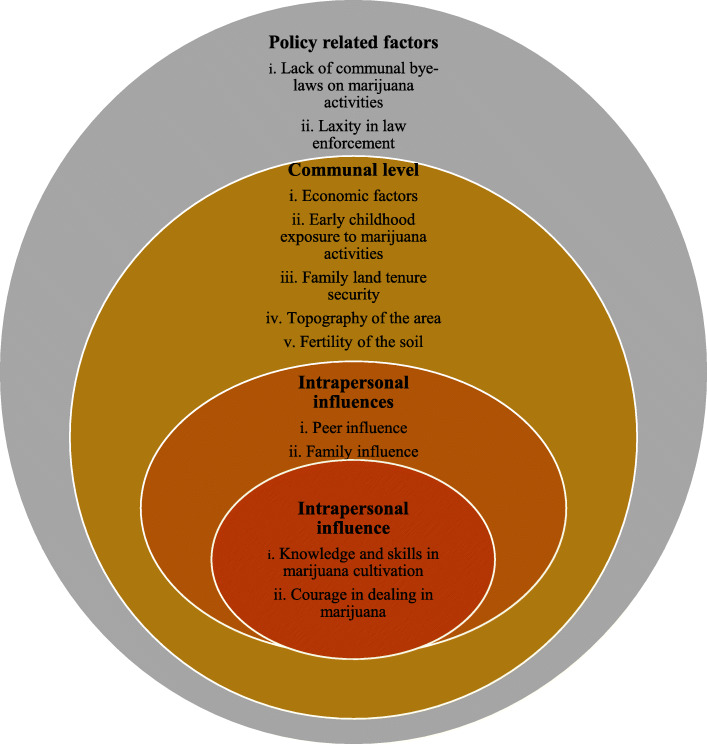 An illustration showing key findings of the study