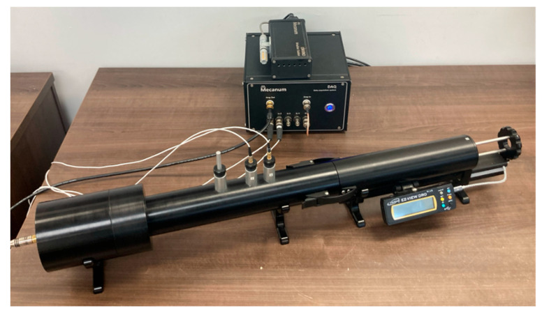 Impedance tube (Mecanum Instruments, Sherbrooke, QC, Canada).