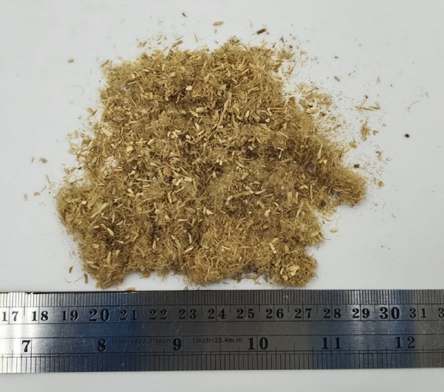 Hemp fiber.