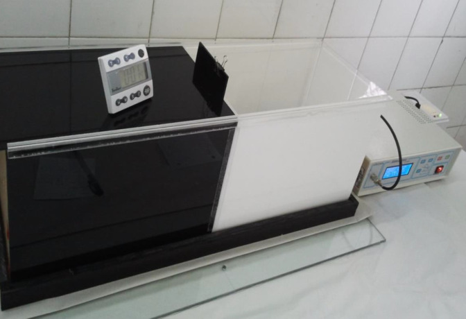 Passive-avoidance apparatus (step-through type)