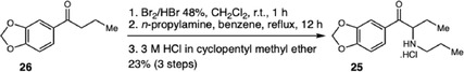 Synthesis of bk‐PBDB.