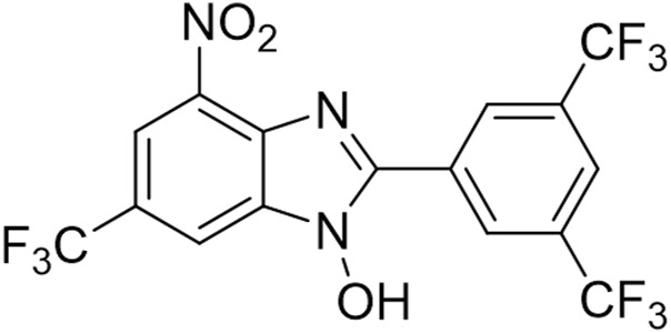 The chemical structure of TFBZ.