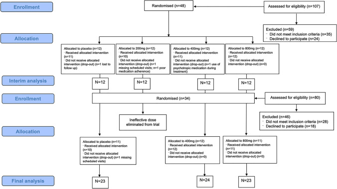 CONSORT flow diagram