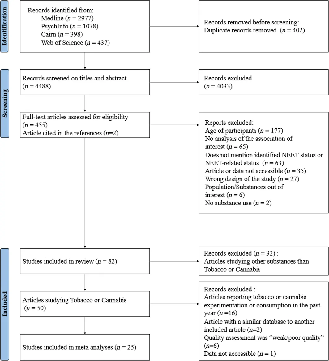 Flow chart of study identification and selection.
