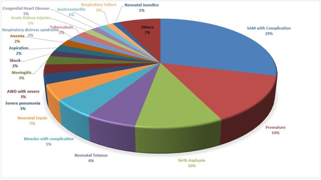 Causes of death among children
