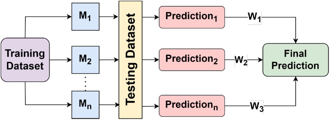Weighted Ensemble Classifier Workflow