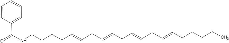 Chemical structure of AM1172