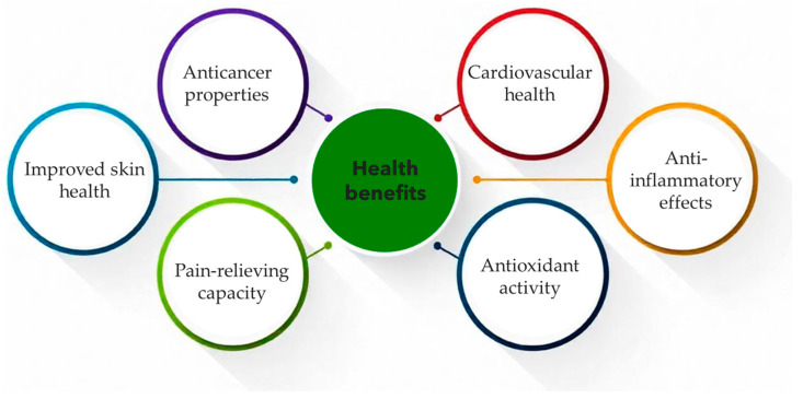 Health benefits of hemp seeds’ bioactive compounds.