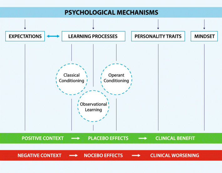 Psychobiological determinants of placebo, nocebo and context-related effects. Principal psychobiological determinants of placebo, nocebo and context related effects