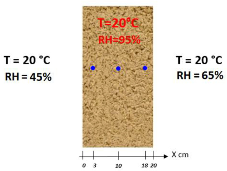 The international benchmark HAMSTAD WP2 study configuration [25].