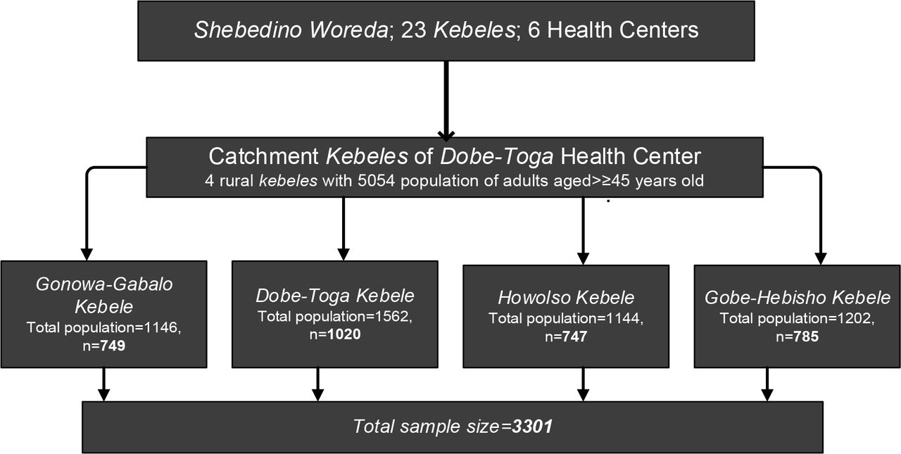 Schematic presentation of the sampling procedure.