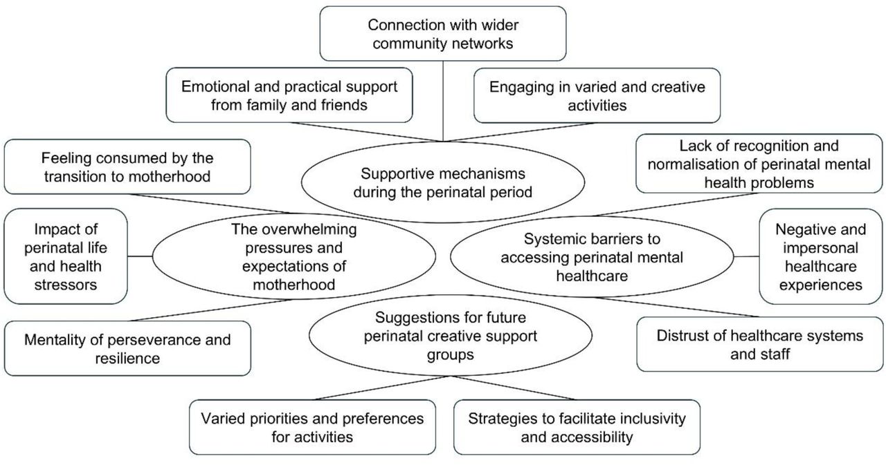 Themes and subthemes from the reflexive thematic analysis.